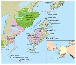 You can click and drag to move the map, use the plus and minus buttons to zoom in and. Kodiak Island Wikipedia