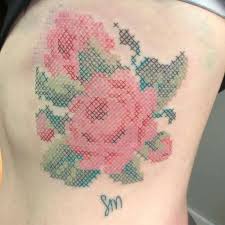 The search of embroidery patterns, cross. Top 45 Best Cross Stitch Tattoo Ideas 2021 Inspiration Guide