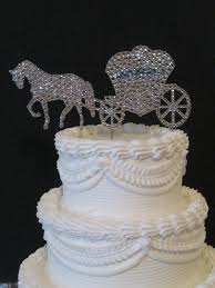 Horse Carriage Crystal Cake Topper Crystal Cake Topper Horse And Carriage Wedding Wedding Carriage