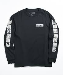 Hypland X Hunter X Hunter Phantom Black Long Sleeve T Shirt
