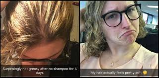 Having styling product in your hair can cause uneven color results, and for women who use such products daily, you have to make sure to clear away the residue of these products to make sure they don. I Washed My Hair With Only Conditioner And Here S The Result Littlethings Com