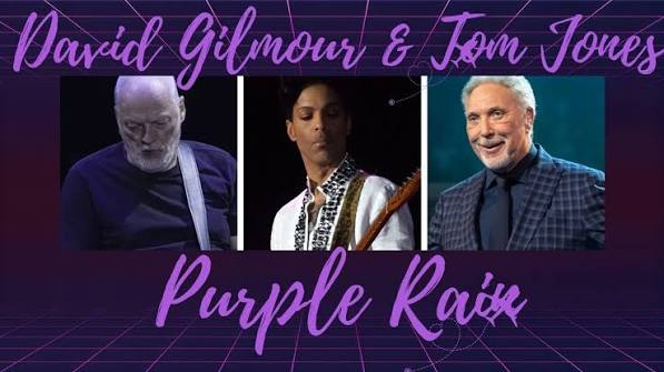David Gilmour &amp; Tom Jones Purple Rain Live on The Right Time, June 13, 1992