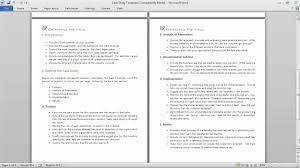Thank you for your patience. Case Study Template Youtube