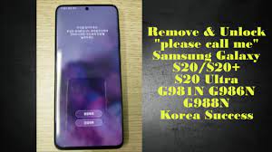 Save big + get 3 months free! Remove Please Call Me Samsung Galaxy S20 G981n G986n G988n Youtube