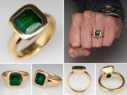 Mens Emerald Ring Tiffany Co Mens Emerald Rings Rings For Men Emerald Ring