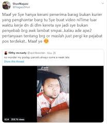 Pejabat (sehari) ahad hingga rabu 9 jam kedah, kelantan dan terengganu khamis 7 jam 30 minit. Rancak Main Tiktok Pekerja Pos Laju Kena Serang Saya Bukan Penyebab Barang Anda Lambat Sampai Viral Mstar