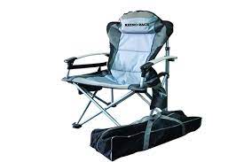 Folded Camping Chair From Strong Back Best Luxury Reclining Camp Chair Best 10 Camping Chairs For Bad Backs