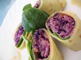 Et Pourquoi Pas Des Crepes Salees Crepes Fourrees Chou Rouge Pomme Au Chevre Ligne Papilles
