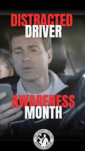 🚨 April is Distracted Driving Awareness Month