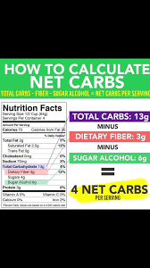 Pin By Joan Hakel On Net Carb Calculate Sugar Alcohol Nutrition Facts Alcohol