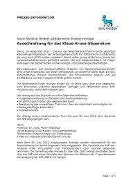 Our purpose is to drive change to defeat diabetes and other serious chronic diseases. Ausschreibung Fur Das Klaus Kruse Stipendium