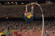 Jumps were viewed as acrobatic tricks, not as a part of a skater's art and had no place in the skating practices in england during the 19th century, although skaters experimented with jumps from the ice during the last 25 years of the 1800s. Pole Vault Gifs Tenor