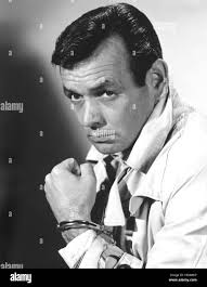 THE FUGITIVE, David Janssen, 1963-67 Stock Photo
