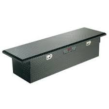 Delta 70 Gloss Black Aluminum Full Size Crossbed Truck Tool Box 1 351002 The Home Depot Tool Box Truck Tool Box Black Truck