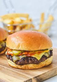 Top with another thin patty, pressing the edges of the top and bottom patty together to seal well. The Best Ever Homemade Cheeseburgers The Cooking Collective