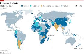 Daily Chart Ever More Countries Are Banning Plastic Bags