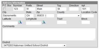 How to put apartment number in address. Ic Addresses And Boundaries