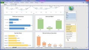 Excel Creer Un Tableau De Bord Interactif A Partir De Tcd 1 2 Astuces Excel Design Tableau De Bord Tableau De Bord