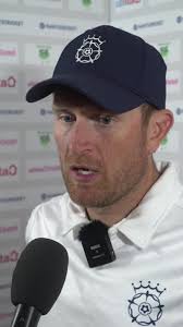 💬 "We have to come back with a lot of fight" 👊 Captain Ben Brown assesses  a difficult day with the bat in Taunton, and the improvements that have to  be made