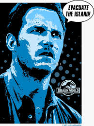 Pegatinas: Jurassic World Owen