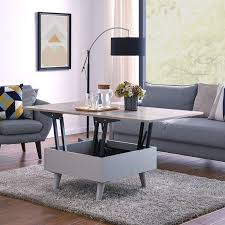 Okasl Convertible Storage Coffee Table To Dining Table Walmart Com In 2020 Coffee Table Coffee Table To Dining Table Convertible Coffee Table
