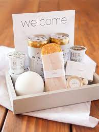 The Anatomy Of A Wedding Hotel Welcome Gift Wedding Gifts For Guests Wedding Gift Baskets Wedding Welcome Gifts