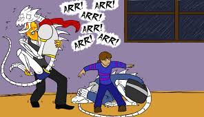 I'm really happy with how his glowing eyes and mouth turned out. Tumblr