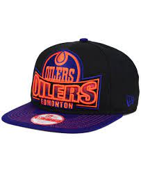 New Era Edmonton Oilers Grader 9fifty Snapback Cap Sports Fan Shop By Lids Men Macy S Oilers Edmonton Oilers Snapback