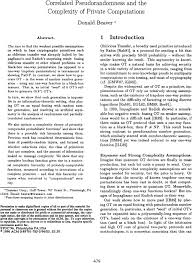 Correlated pseudorandomness and the complexity of private computations