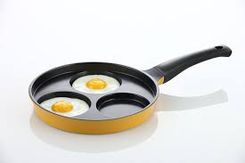 Flamekiss 9 5 Orange Ceramic Coated Nonstick 3 Cup Egg Cooker Pan By Amore Innovative And Elegant Design Nan Ceramic Coating Best Pans Best Pans For Cooking
