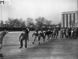 The twin ponds next to the...