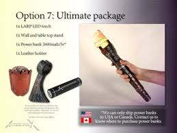 LARP LED Torch Medieval Accessory Costume Sconce Flashlight Lighting Usb  Lantern Decoration Gaming Room 2023 Version