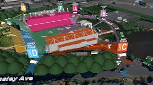 Map Coldplay Concert Mt Smart Stadium 3 December 2016