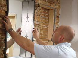 A recessed medicine cabinet needs to be anchored inside the wall to rectangular framing. How To Install Recessed Medicine Cabinets How Tos Diy
