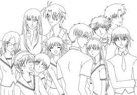 This drawing was made at internet users' disposal on 07 february 2106. Fruits Basket By Iluvjin309 On Deviantart
