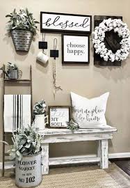 Choose from standing and wall mounted coat racks, as well as hall tree benches with attached racks. 25 Cozy Farmhouse Entryway Decor Ideas Shelterness