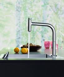 hansgrohe metris select m71 2 loch einhebel kuchenmischer 200 mit ausziehauslauf und sbox chrom 73804000 armaturen kuche kuche kuchenarmatur