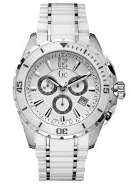 Guess Collection Gc X76001g1s Sport White Ceramic Men S Watch