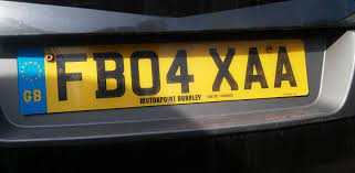 Wie Sehen Autokennzeichen In England Aus