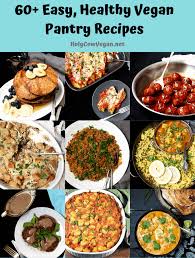 Nothing brightens up a burrito or a basket of chips quite like a scoop of creamy guacamole. 60 Easy Vegan Pantry Recipes Holy Cow