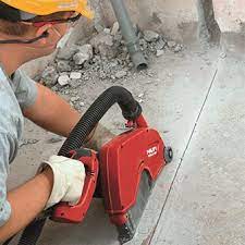 Hilti Inc Pro Electric Concrete Saw 12 Concrete Saw Concrete Carpet Repair