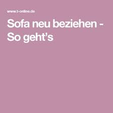 Sofa Neu Beziehen So Geht S Sofa Neu Beziehen Sofa Altes Sofa