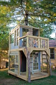Kids Design Ideas Pictures Remodel And Decor Tree House Kids Play Houses Tree House Designs