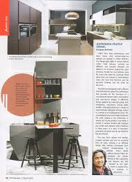 Self Kitchen Designed By Archohm Gets Published In Cw Interiors March 2014 Kitchen Uniquedesign With Images Kitchen Design