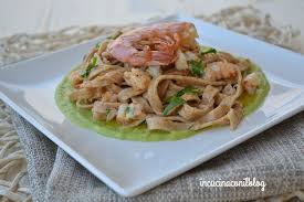 Con il bimby sarà davvero facile preparare la vostra pasta integrale fatta in casa. Tagliatelle Integrali Con Gamberi E Crema Di Fave In Cucina Con Il Blog Cibo Etnico Ravioli Carciofi