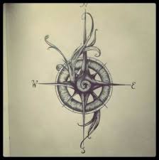 A unique compass swivel allows students to hold compass securely in place with one finger while drawing, and the locking radius slider adjusts with the push of a finger for precise measurements. Super Tattoo Designs Ideas Draw Compass 51 Ideas Compass Tattoo Pirate Compass Tattoo Nautical Compass Tattoo