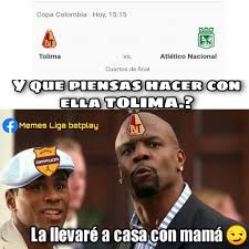 Los mejores memes de la final, entre millonarios y tolima, en el campín los hinchas del fútbol no dejaron pasar desapercibido el triunfo del equipo 'vinotinto y oro' sobre los azules, en la propia ciudad de bogotá. Es Hoy Es Hoooooy Memes Liga Betplay Facebook