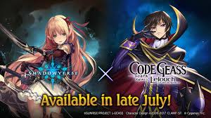 Lelouch of the rebellion r2. Shadowverse On Twitter Lelouch From Code Geass Lelouch Of The Rebellion Will Be Joining Shadowverse Get Your First Look At His Leader Illustration Here The Tie In Event Starts In Late July We Ll