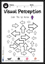 Visual Perception Skills Worksheet Activity Free PDF