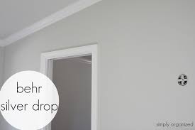 Guess What The House Interior Is Completely Painted Including The Garage Yup Truth Not Sure Behr Silver Drop Interior Paint Colors Paint Colors For Home
